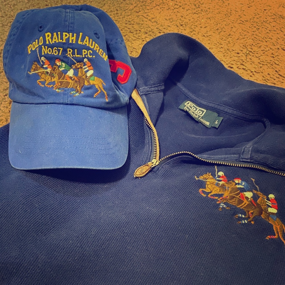Polo Ralph Lauren 1/4 Zip up Sweater 🔥✨